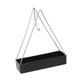 thumbnail image 3 of Colgante de titular de la bobina, caja de incienso portátil de incienso externo soporte de incienso bobina espiral quemador de incienso para patio, Negro, 3 of 8