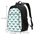thumbnail image 5 of Daiia Cartoon Shark Pattern USB Charging Backpack for Men and Women, Anti-Theft Backpack,Travel Backpack,School Backpack,College Backpack,Laptop Backpack, 5 of 7