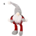 thumbnail image 1 of Bearachild Muñeco sin rostro de Navidad, adornos navideños para el hogar, adorno de Navidad tejido no tejido, decoración de tela, Navidad, Año Nuevo Kits de decoración para fiestas Gris S Bearachild HA000955-05B, 1 of 1