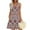 06 Pink2, variant on Awdenio Women's Summer Dresses Beach Casual Sleeveless V-neck Floral Print Tank Loose Sundress
