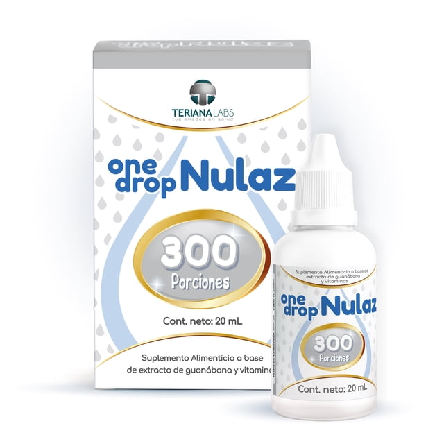 Vitamina ONEDROP NULAZ frasco con 20 mL, 1000 ALU por gota