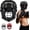 Black, variant on Boxing Headgear with Removable Face Grill, Maya Hide Leather MMA Head Guard for Sparring, Muay Thai, Kickboxing & Karate Non-Slip, Protective Helmet for Men & Women