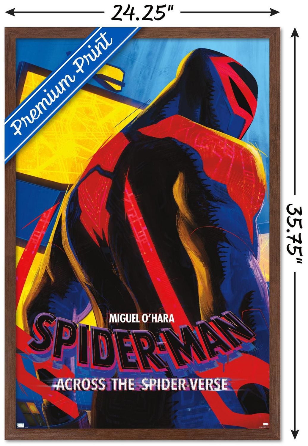 Marvel Spider-Man: Across The Spider-Verse - Miguel O'Hara One Sheet Wall Poster, 22.375" x 34"