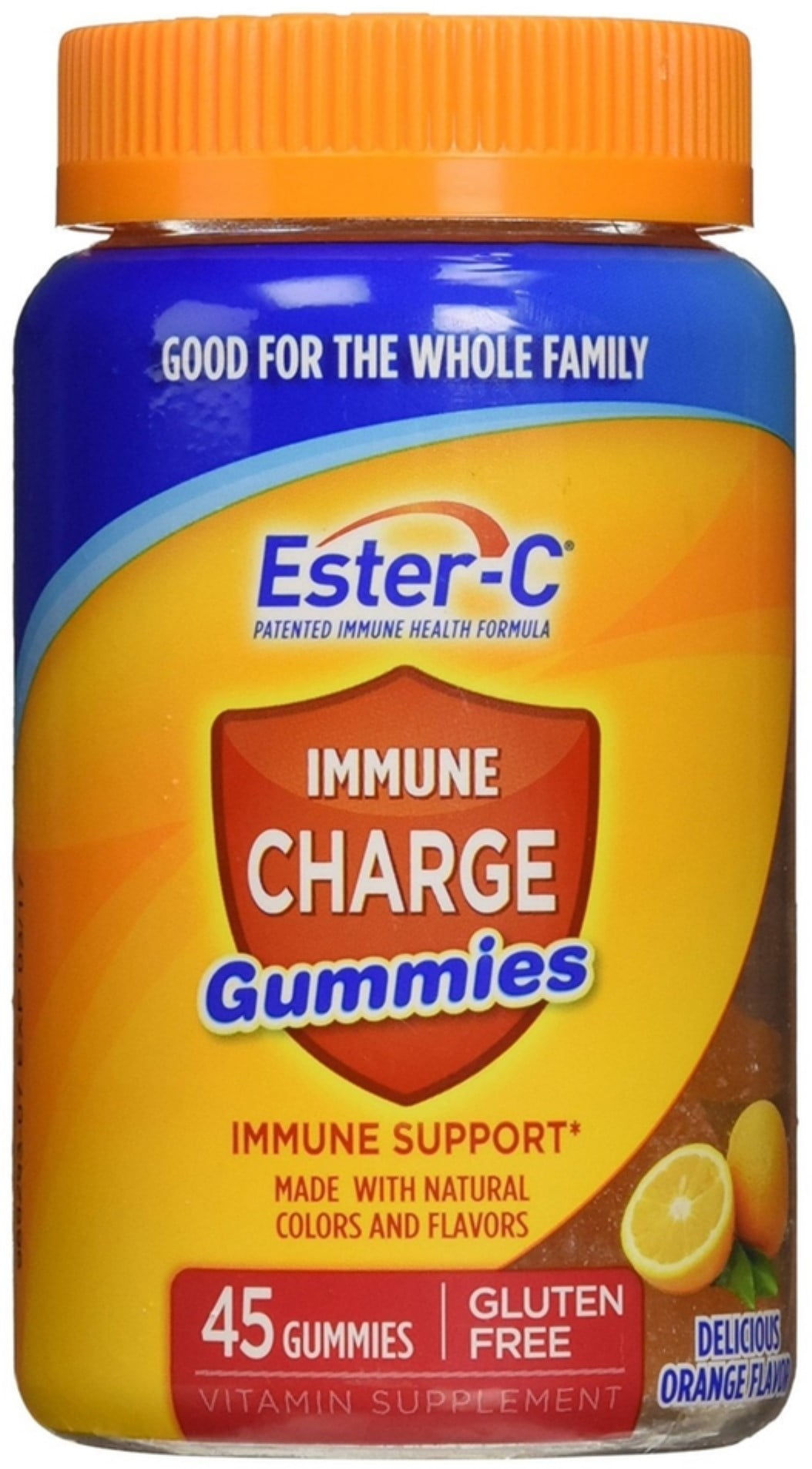 EsterC® Vitamin C, Immune Charge Gummies, 45 Count