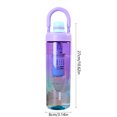 thumbnail image 3 of Isvgxsz Clearance 32oz Motivational Fitness Sports Water Bottle with Time Marker, BPA Free Plastic, Leakproof Flip Top, for Gym, Outdoor, Office Work (32oz), 3 of 6