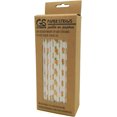thumbnail image 5 of CTIGERS Cute Pineapple Patterns Paper Straws Summer Friut Style Biodegradable Drinking Straws Box of 100, 5 of 5