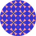 thumbnail image 1 of Ahgly Company Machine Washable Indoor Square Transitional Medium Orchid Purple Area Rugs, 3' Square, 1 of 7