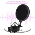 thumbnail image 5 of Pop Shield FilterCondenser Microphone Mic Professional Microphone Mount Filter Microphone Stand Luxury Finish, 5 of 5