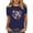 GG-Navy, variant on lcziwo Womens Shirts Cotton Comfy Casual Short Sleeve T-Shirt Patriotic Print Memorial Summer Crew Neck Tee Top Gray S