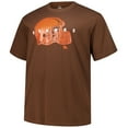 thumbnail image 2 of Men's Fanatics Brown Cleveland Browns Big & Tall Coordinate T-Shirt, 2 of 3