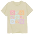 thumbnail image 3 of T-shirt Fille Col Rond Tout-Petit Manches Courtes T-Shirt Enfants T-Shirts Garçons Shorts pour Garçons 4T, 3 of 3