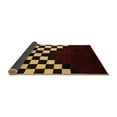 thumbnail image 2 of Ahgly Company Indoor Square Abstract Brown Modern Area Rugs, 3' Square, 2 of 4