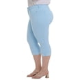 thumbnail image 3 of NYDJ womens  Plus Marilyn Aquatic Crop Jean, 16W, 3 of 4