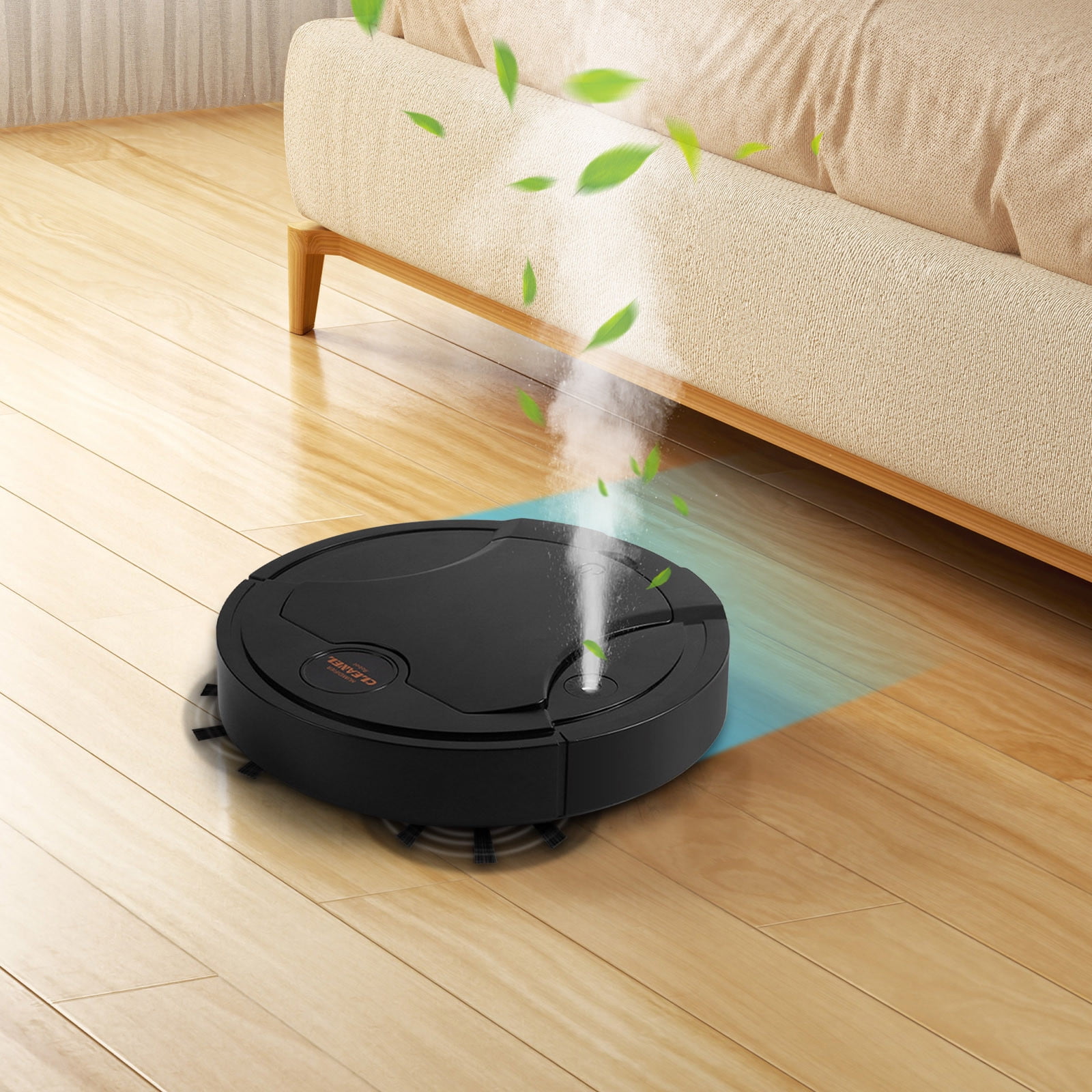Outoloxit Smart Robot Vacuum and Mop Cleaner with Automatic Charging, Slim Design, Obstacle Avoidance, 4 Cleaning Modes for Home