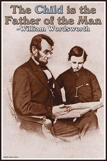 The child is father of the man wordsworth