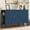 Navy Blue, variant on Modern Sideboard with 3 Drawers,Wave-Pattern Storage Buffet Cabinet with Hooks,for Kitchen Living Room,Dining Room