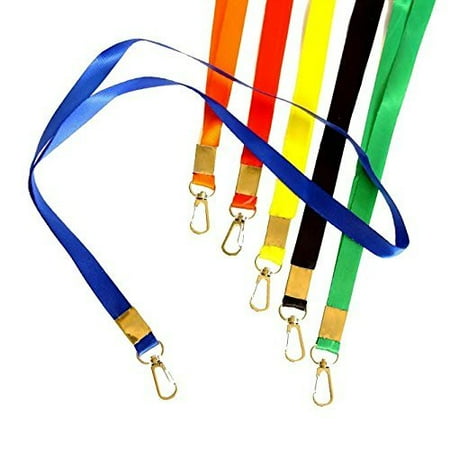 - Lanyards | Attractive Lanyards in Vibrant Colors! Pack of 12 Durable Nylon Neck ID Name Tag Straps.