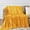 Yellow, variant on Lightweight Flannel Fleece Throw Blanket for Couch 60"x80" (Yellow)