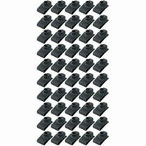 Allstar Body Bolt Clips - 1/4-20 in Threads - Steel - Black Oxide - Set of 50