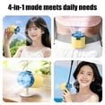 thumbnail image 3 of ICQOVD Desktop Fan Waist Clip Fan Usb Rechargeable Portable Handheld Desktop Fan Portable Fan for Outdoor Work Use, 3 of 6