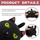 thumbnail image 2 of Squishy Fidget Sensory Stress Juguetes en forma de gato para niños, adultos, adolescentes, niños, descompresión, alivio del apretón, juguetes calmantes para niños y adultos, alivio de la ansiedad (neg, 2 of 5