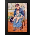 thumbnail image 2 of Renoir, Pierre-Auguste 11x14 Black Modern Framed Museum Art Print Titled - Young Mother 1881, 2 of 5