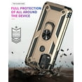 thumbnail image 6 of Allytech Kickstand Case for Moto G Stylus 5G 6.8-Inch, Military Grade Protection Ring Stand Holder Compatible with Car Mount Bumper Defender Case Cover for Motorola G Stylus 5G -  Gold, 6 of 6