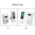 thumbnail image 3 of Mistaha Smart Wireless Thermostat Control Socket Set for Home Heating and Cooling - LCD Display, Remote Control, Energy Saving - Ideal for Various Heating Devices, Easy Setup and Operation, Battery, 3 of 6