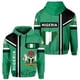 thumbnail image 3 of Sudadera con capucha con estampado de mapa de la bandera de Nigeria para hombre, ropa informal con emblema nacional de Nigeria, sudadera deportiva para niño, 3 of 5