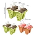 thumbnail image 3 of CHENjy Watermelon Popsicle Molds - 6-Cavity Silicone Ice Pop Maker with Sticks, BPA-Free DIY Ice Cream Mold for Kids & Family Summer Treats, 3 of 9