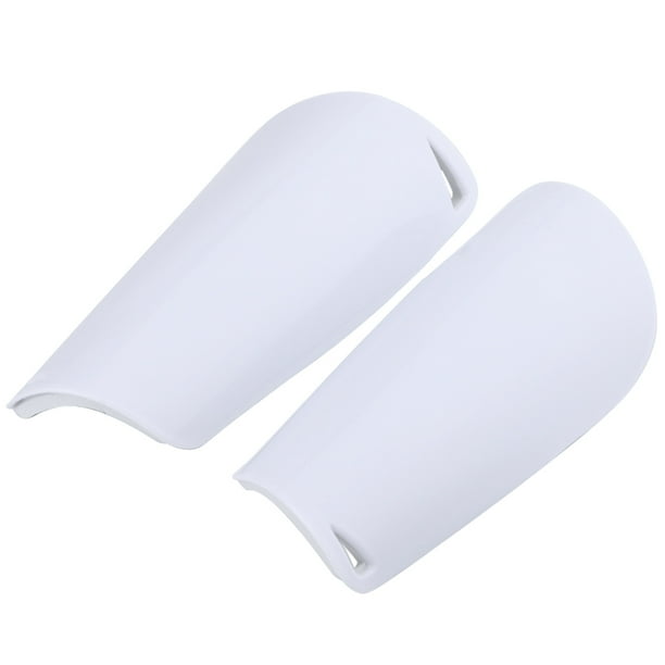 15uds. Shin 1 Par Fútbol Leggings Antideslizante Escudo Niños Almohadillas Protector Blanco