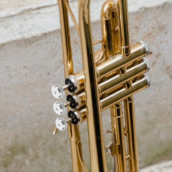 WEUVEB 6Pcs Durable Metal Trumpet Valve Button For Cornet Valve Screws School Bands And Performances