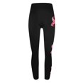 thumbnail image 4 of VBTAPA Breast Cancer Awareness Leggings for Women Pink Ribbon Printed High Waist Stretch Yoga Running Pants Casual Workout Tights Fight The Cancer Inspiration Leggings Funny Gift Black XXL, 4 of 5