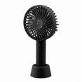thumbnail image 1 of Mini Handheld Fan Portable Rechargeable Battery Operated Cooling Desktop With Base 3 Modes For Home Office Travel Outdoor A0nc, 1 of 5