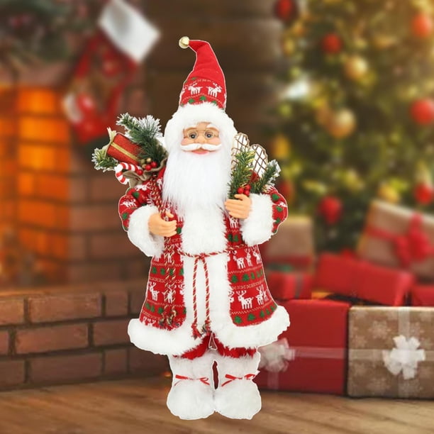 Cojin Navideño Decorativo Papa Noel 45Cm Santa Claus / Tejido a Mano Cojin Navideño Decorativo Papa Noel 45Cm Santa Claus / Tejido a Mano