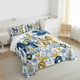 thumbnail image 3 of jejeloiu Boho Cute Horse Twin Comforter Sets,Bohemian Exotic Style Bedding Set For Teens Kids Reversible 2pcs, 3 of 8