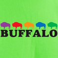thumbnail image 3 of CafePress - Colorful Buffalo Light T Shirt - Light T-Shirt - CP, 3 of 4
