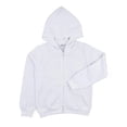 thumbnail image 4 of Leveret Kids & Toddler Boys Girls Sweatshirt Hoodie Jacket Variety of Colors (Size 2-14 Years) (White, 2 Years), 4 of 4