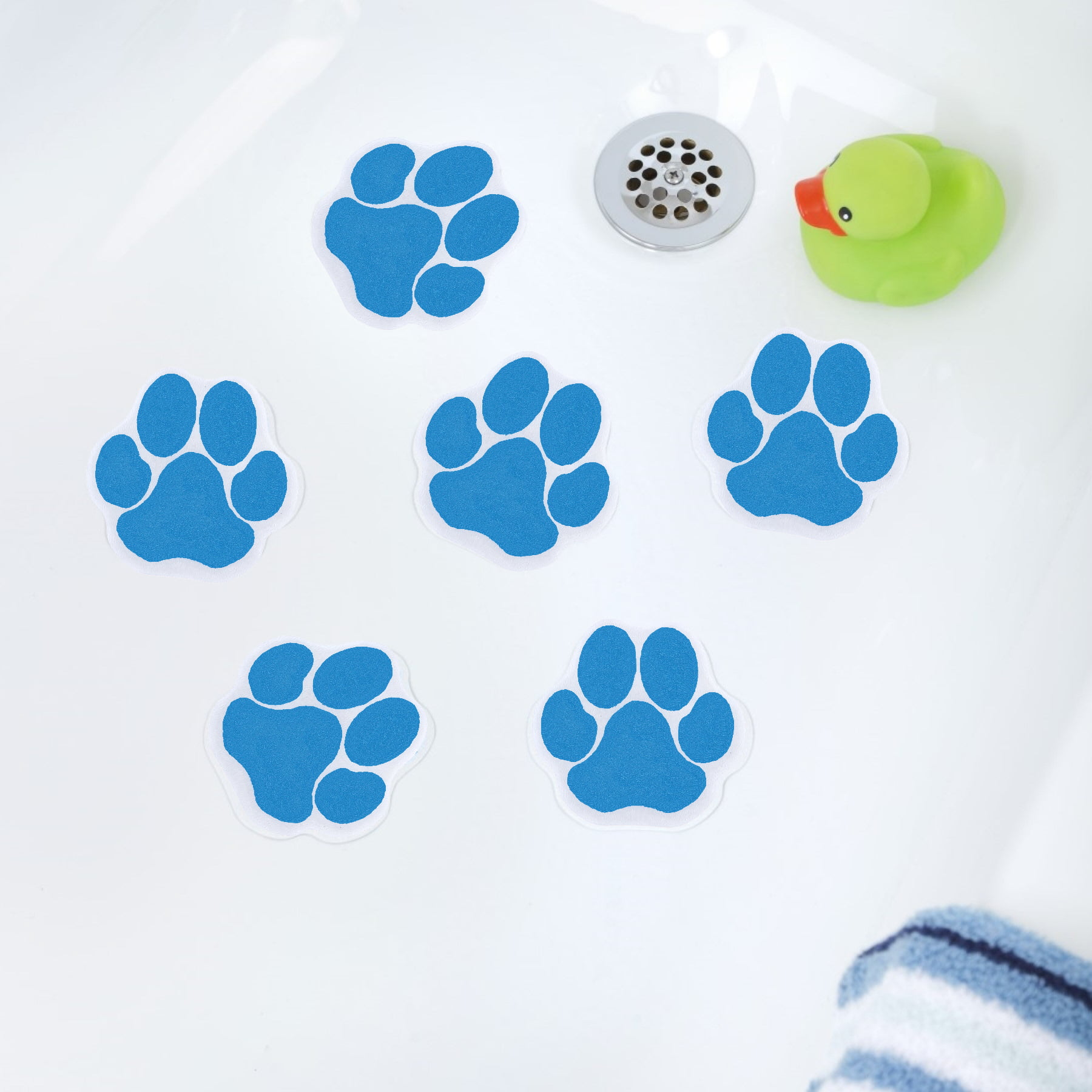 Slipx Solutions Adhesive Paw Print Bath, Bathtub Non Slip Stickers Bed Bath And Beyond