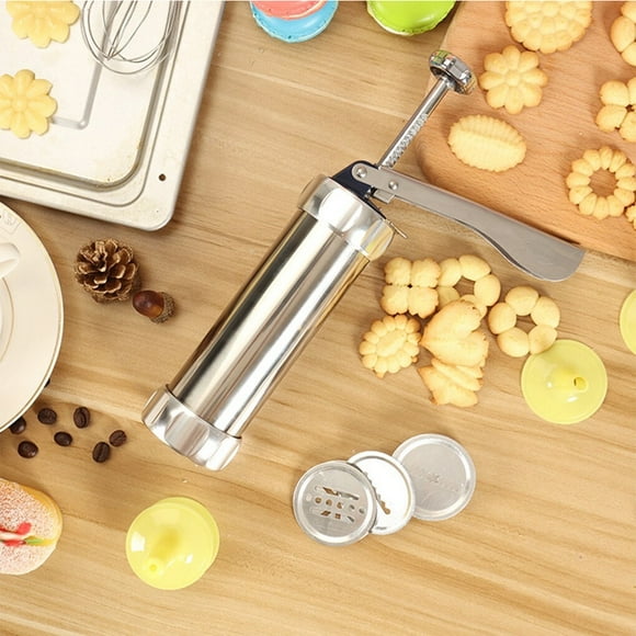 Maoww Home Bakery Biscuit Press 240ml Maker Piping Set Fondant Icing Decorating Sugarcraft Tool Making Equipment Kitchen Accessories