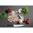 thumbnail image 4 of Decorating Easter Schnauzer Glass Cutting Board 12 in x 15 in, 4 of 5