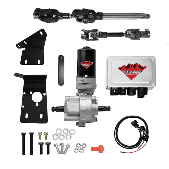 Rugged Front Electric Power Steering Kit for (2009-20) Polaris RZR 570/800, Is A Bolt On System, Steers Easily & Gets Rid of Wheel Jerk/Bump Steer When Navigating Rough Terrains, Make Your Ride Better