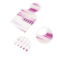 thumbnail image 3 of Unique Bargains 1 Pc Fashion Portable Hair Insert Comb Colorful Purple Imitation Acetic Acid, 3 of 6