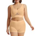 thumbnail image 1 of Sports Bra Women's Fitness Running Yoga Vest Without Rims Large Size Breathable Sports Bra Set, 1 of 4