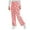 Hot Pink, variant on FAIWAD Pajama Pants for Women Fleece Plush Winter Warm Pjs Cinch Bottoms Elastic Waist Fuzzy Loungewear
