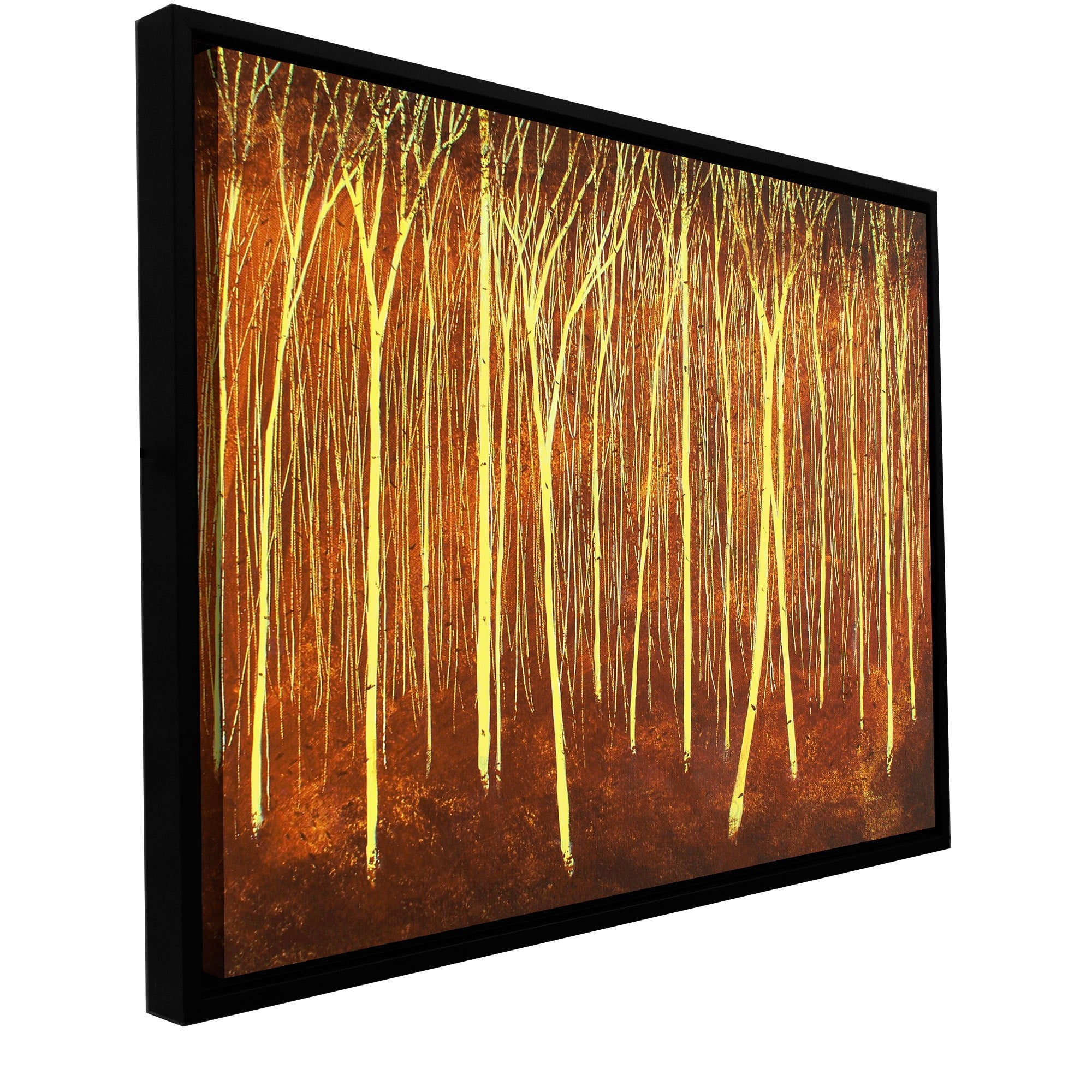 ArtWall Herb Dickinson "Faithful Light" Floater Framed Gallery-Wrapped Canvas