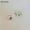 3, variant on 2PCS/Set Candy Color Resin Finger Ring Cute Sweet Simple Ring Fashion Jewelry-5