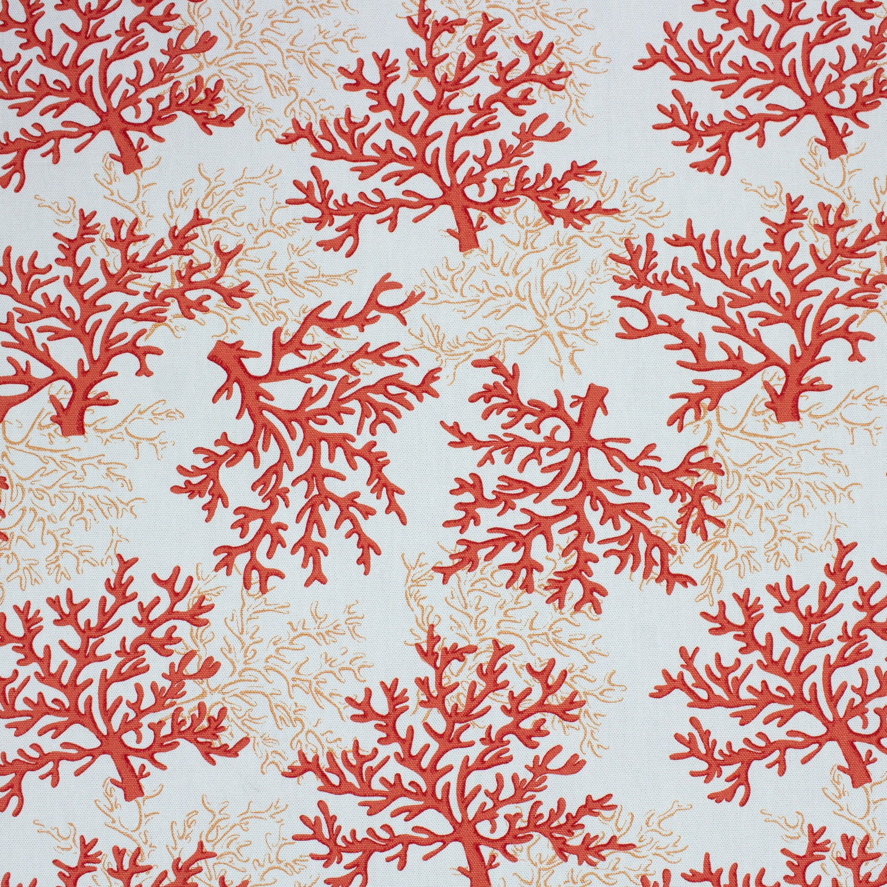 Better Homes & Gardens 100% Cotton Coral Reef Terracotta, 2 Yard Precut Fabric