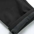 thumbnail image 7 of Telankuip Winter Thicken Climb Hiking Pants for Men Warm Windproof Outdoor Fishing Camping Mountain Ski Tapered Leg Thermal Trousers Simple Comfortable Workout Joggers Black L, 7 of 7