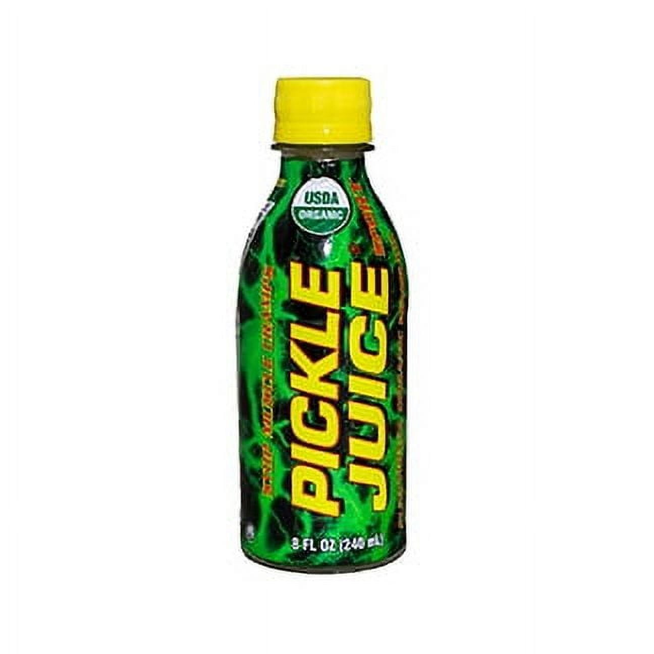 Pickle Juice Liquid Sport Drink, Stops Cramps, 8 oz, 4 Pack